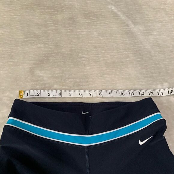 Nike Dri Fit Womens Wide Leg Blue Athletic XS Leggings - Picture 7 of 7